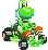 Mario Kart super circuit sur Game boy advance
