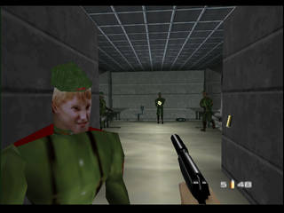 GoldenEye 007 sur Nintendo 64 - Agent - Mission 1 : Arkangelsk - part ii : Facility