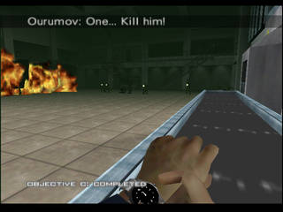 GoldenEye 007 sur Nintendo 64 - Agent - Mission 1 : Arkangelsk - part ii : Facility