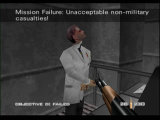 GoldenEye 007 sur Nintendo 64 - Agent - Mission 1 : Arkangelsk - part ii : Facility
