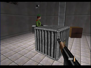 Goldeneye 007 sur Nintendo 64 - Secret Agent - Mission 2 : Severnaya - part ii : Bunker
