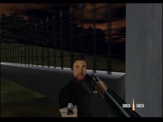 Goldeneye 007 sur Nintendo 64 - Secret Agent - Mission 6 : St. Petersburg - part i : Statue Park
