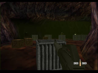 GoldenEye 007 sur Nintendo 64 - Agent - Mission 7 : Cuba - part i : Jungle