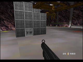 GoldenEye 007 sur Nintendo 64 - Agent - Mission 7 : Cuba - part ii : Control Centre