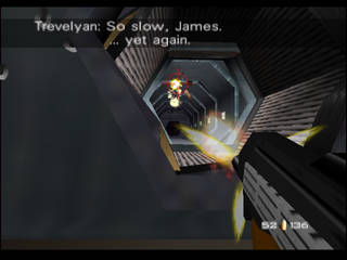 Goldeneye 007 sur Nintendo 64 - 00 Agent - Mission 7 : Cuba - part iii : Water Caverns