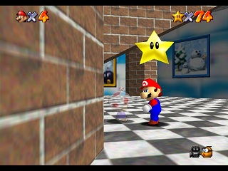 Super Mario 64 (et DS) : Les toiles secrtes