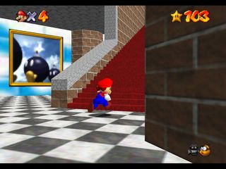 Super Mario 64 (et DS) : Les toiles secrtes