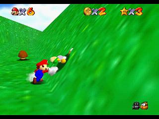 Super Mario 64 (und DS) : Ebene 1 - Bob-ombs Bombenberg : Mnzen und et bersicht