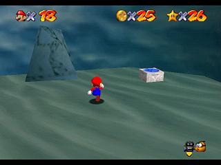 Super Mario 64 (n64 mini, Switch et DS) : Niveau 3 - Baie des pirates : Pices et gnralits