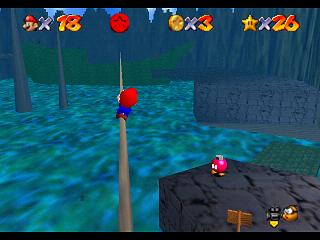 Super Mario 64 (und DS) : Ebene 3 - Piratenbucht-Panik : Mnzen und et bersicht