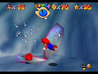 Super Mario 64 (n64 mini, Switch et DS) : Niveau 3 - Baie des pirates : Pices et gnralits