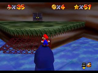 Super Mario 64 (n64 mini, Switch et DS) : Niveau 6 - Caverne brumeuse : Pices et gnralits