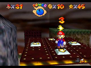 Super Mario 64 (und DS) : Ebene 6 - Grne Giftgrotte : Mnzen und et bersicht