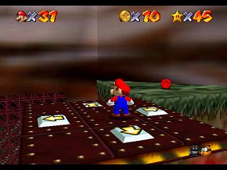 Super Mario 64 (n64 mini, Switch et DS) : Niveau 6 - Caverne brumeuse : Pices et gnralits