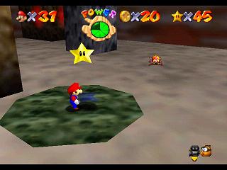 Super Mario 64 (n64 mini, Switch et DS) : Niveau 6 - Caverne brumeuse : Pices et gnralits