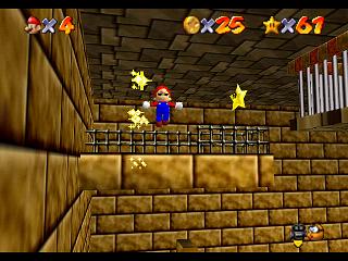 Super Mario 64 (n64 mini, Switch et DS) - Sables trop mouvants - Dans l'ancienne pyramide