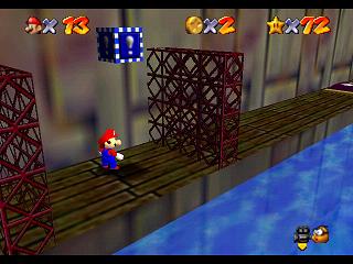 Super Mario 64 (n64 mini, Switch et DS) - Affreux bassin - Combinaison de casquettes