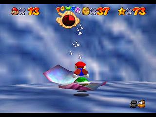 Super Mario 64 (n64 mini, Switch et DS) : Niveau 9 - Affreux bassin : Pices et gnralits