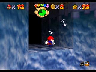 Super Mario 64 (und DS) : Ebene 9 - Wilde Wasserwerft : Mnzen und et bersicht