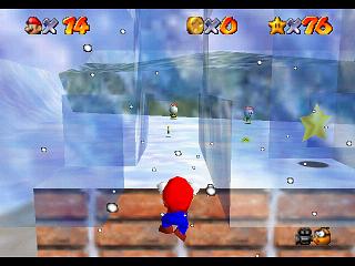 Super Mario 64 (DS and Switch) - Snowman's Land - In the Deep Freeze