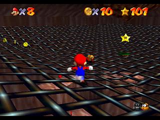 Super Mario 64 (n64 mini, Switch et DS) - Ile Grands-Petits - nervez le gigoteur