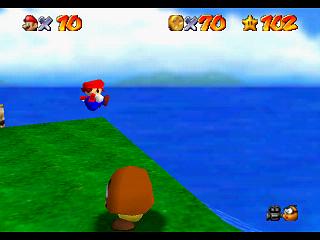 Super Mario 64 (n64 mini, Switch et DS) : Niveau 13 - Ile Grands-Petits : Pices et gnralits