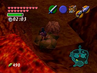 Zelda Ocarina Of Time : Les trous à haricots