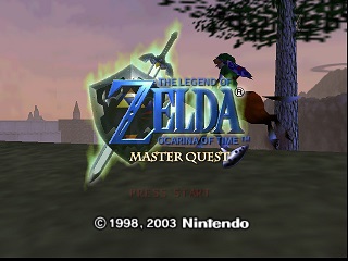 Zelda Ocarina Of Time Master Quest on N64 : Introduction of the game