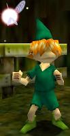 Zelda Ocarina Of Time Master Quest on N64 : Kokiri Forest : Link's Awakening