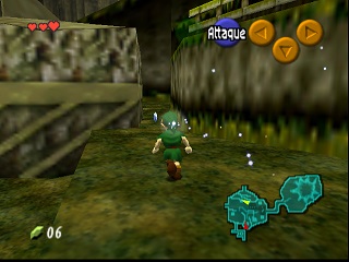 Zelda Ocarina Of Time Master Quest sur Game Cube : Fort Kokiri : Le rveil de Link