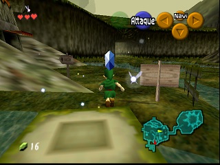 Zelda Ocarina Of Time sur Game Cube : Fort Kokiri : Le rveil de Link