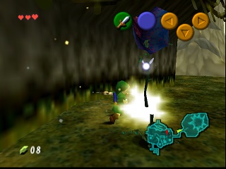 Zelda Ocarina Of Time sur Game Cube : Fort Kokiri : Le rveil de Link