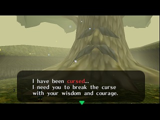 Zelda Ocarina Of Time on N64 : Kokiri Forest : Link's Awakening