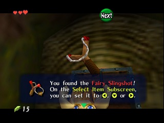 Zelda Ocarina Of Time Master Quest on N64 : The Deku Tree