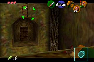 Zelda Ocarina Of Time on N64 : Inside the Deku Tree