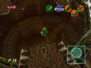 Zelda Ocarina Of Time on Game Cube : Inside the Deku Tree
