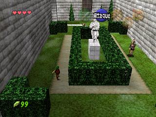 Zelda Ocarina Of Time Master Quest sur Game Cube : La plaine d'Hyrule