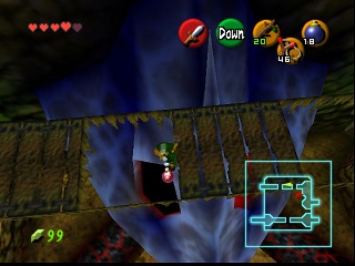 Zelda Ocarina Of Time Master Quest sur Game Cube : Caverne Dodongo