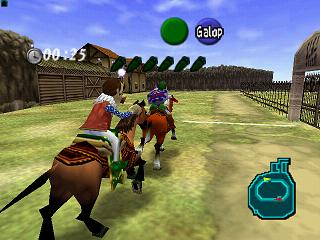 Zelda Ocarina Of Time on Game Cube : Link grows