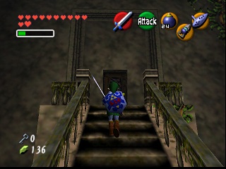 Zelda Ocarina Of Time Master Quest sur Game Cube : Le temple de la forêt
