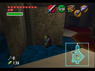 Zelda Ocarina Of Time Master Quest sur Game Cube : Le temple de la forêt