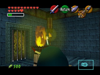 Zelda Ocarina Of Time Master Quest sur Game Cube : Le temple de l'eau
