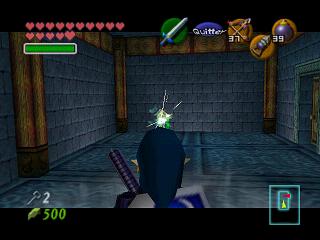 Zelda Ocarina Of Time sur N64 : Le temple de l'eau