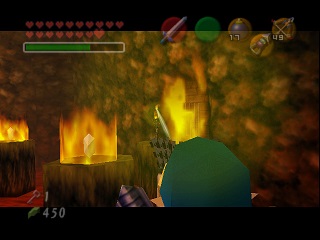 Zelda Ocarina Of Time Master Quest sur Game Cube : Gymnase Gerudos et Désert
