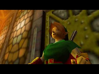 Zelda Ocarina Of Time sur Game Cube : Le combat final : Link vs Ganondorf