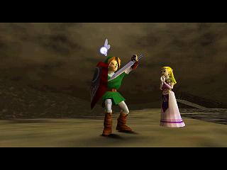 Zelda Ocarina Of Time sur Game Cube : Le combat final : Link vs Ganondorf