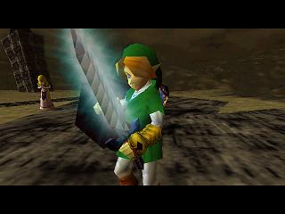 Zelda Ocarina Of Time sur Game Cube : Le combat final : Link vs Ganondorf