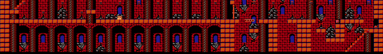 Castlevania 1 sur Nes - Soluce du niveau 2