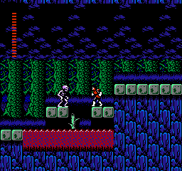 Castlevania II - Simon's Quest : third part, go to Brahm mansion