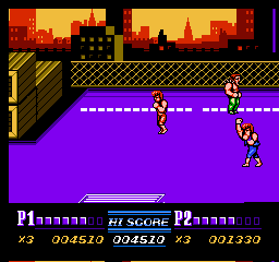 Double Dragon 2 on Nes : Mission 1 - Into the Turf